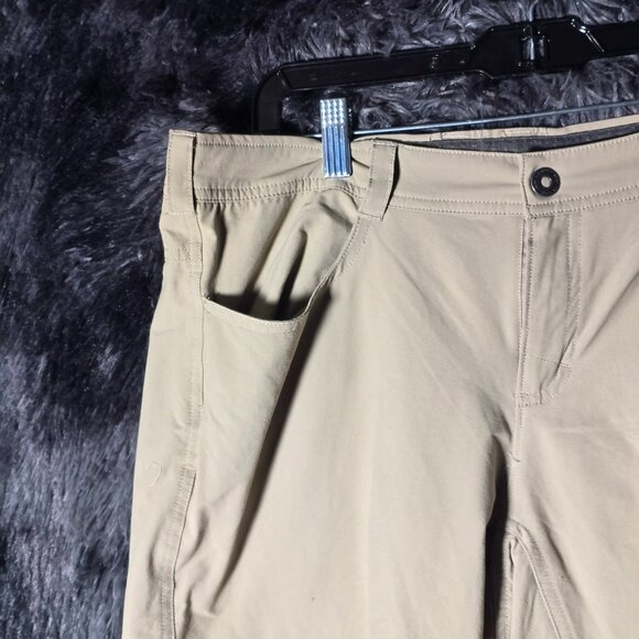 The North Face Womens Hiking Shorts Tan Beige Outdoor US 10 - Picture 2 of 12